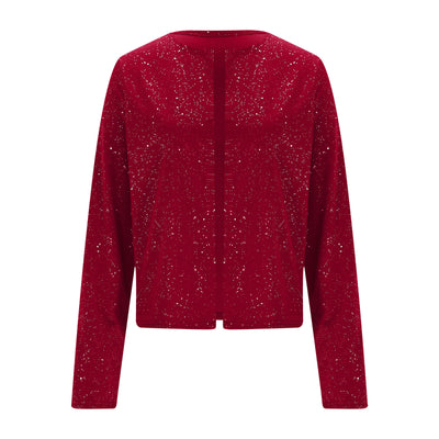 Cardigan Elegante con Detalles en Dorado para Mujer - Image 24