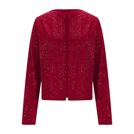 Cardigan Elegante con Detalles en Dorado para Mujer - Image 24