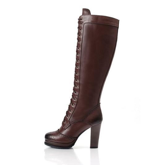 Tacones Altos con Tira y Plataforma Gruesa para Mujer - Image 2
