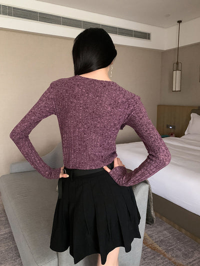 Blusa de Manga Larga con Encaje Romántico - Image 2