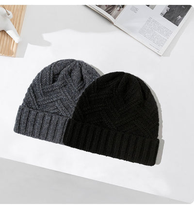 Gorro de Lana Gruesa Tejido para Otoño e Invierno - Image 19