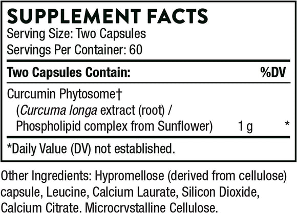 Cápsulas de Extracto de Cúrcuma con Curcumina Concentrada