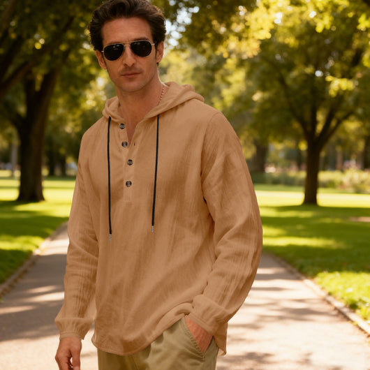 Camisa Playera Transpirable con Capucha para Hombre - Image 43