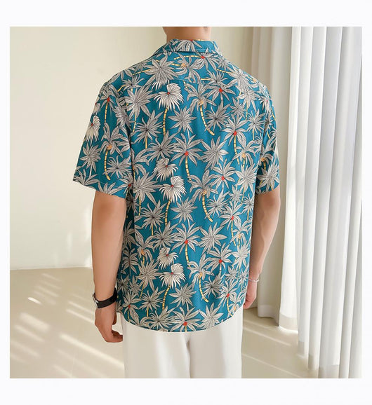 Camisa Cuello Cubano Hombros Sueltos - Image 13