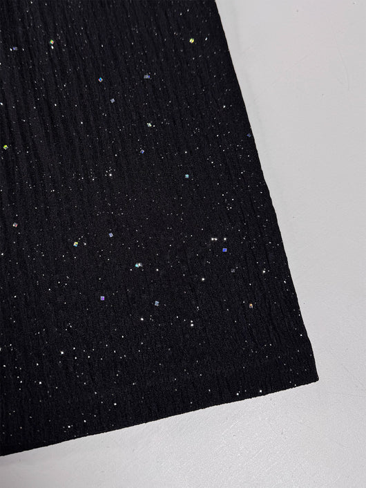 Conjunto de Camisa Brillante y Pantalón Corto para Hombre - Image 14