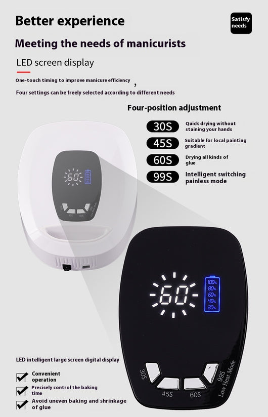 Lámpara de Fototerapia Portátil 108W de Alta Potencia con Carga Rápida - Image 21