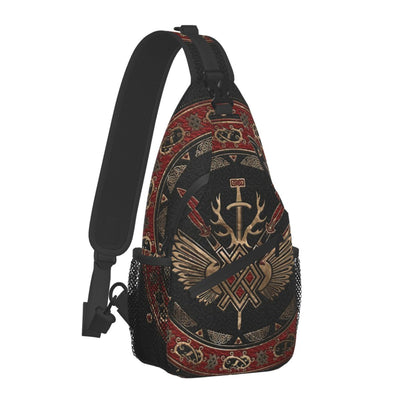 Bolso Bandolera Viking Árbol de la Vida - Mitología Nórdica - Image 6