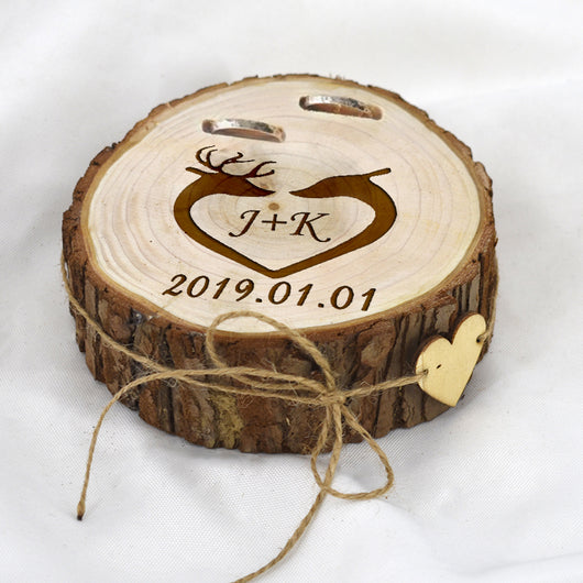 Caja Portaanillos de Madera para Novia - Image 18