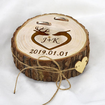 Caja Portaanillos de Madera para Novia - Image 6
