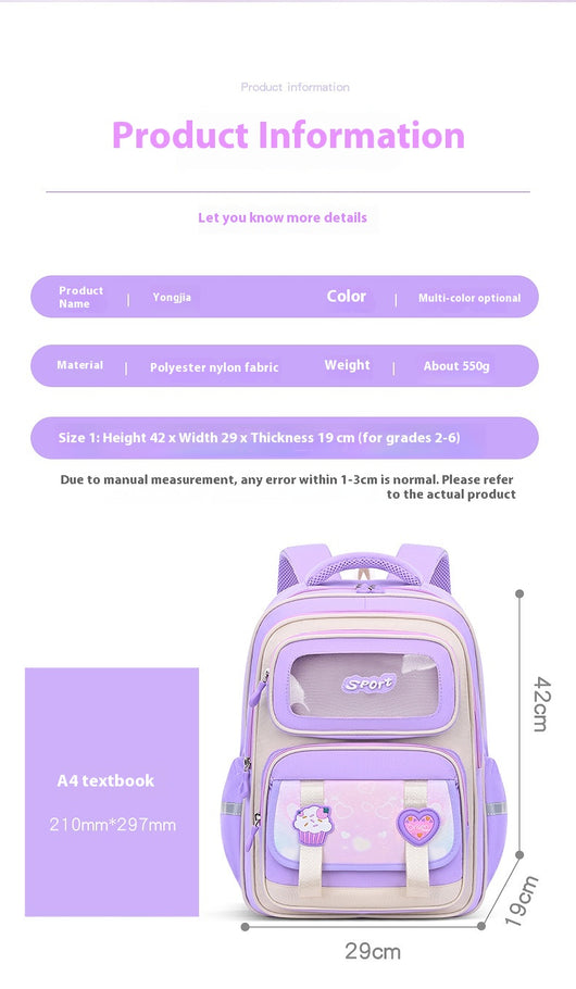 Mochila Escolar Ligera para Niñas - Image 20