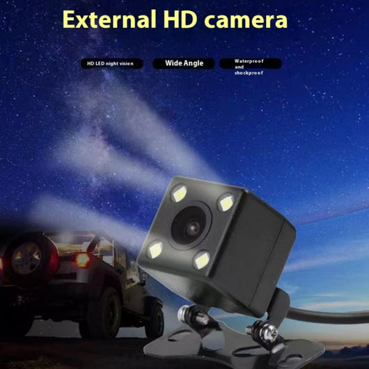 Cámara de Retroceso HD Impermeable 12V para Automóviles