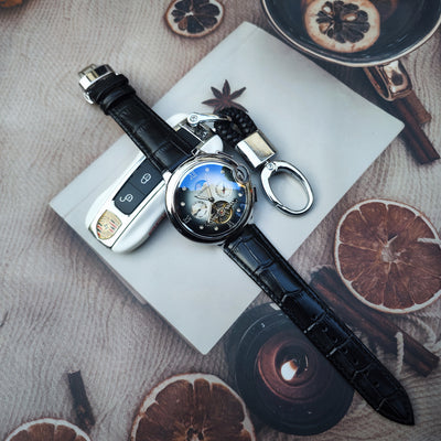 Reloj Automático Tourbillon para Hombre - Movimiento Mecánico de Precisión - Image 21