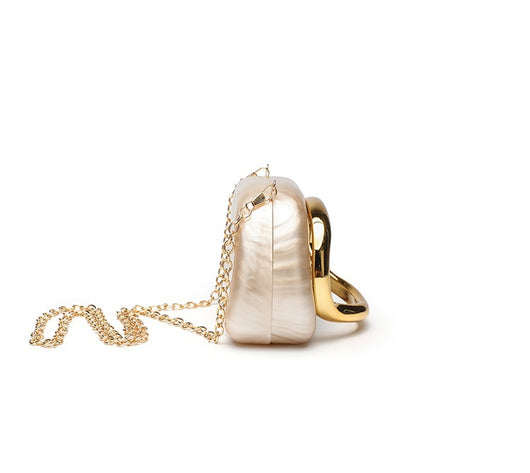 Bolso Clutch de Acrílico para Cena con Correa Cruzada - Image 26