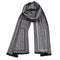 Bufanda Tejida Gruesa Cálida Reversible para Hombre Estilo Coreano