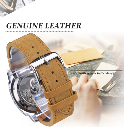 Reloj Automático Mecánico con Diseño Calado - Image 4