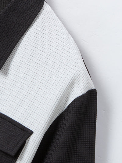 Camisa Casual de Manga Corta con Textura Waffle - Image 19