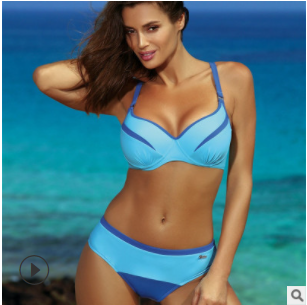 Bikini Deportivo Triangular con Strass - Traje de Baño Split Sexy - Image 8