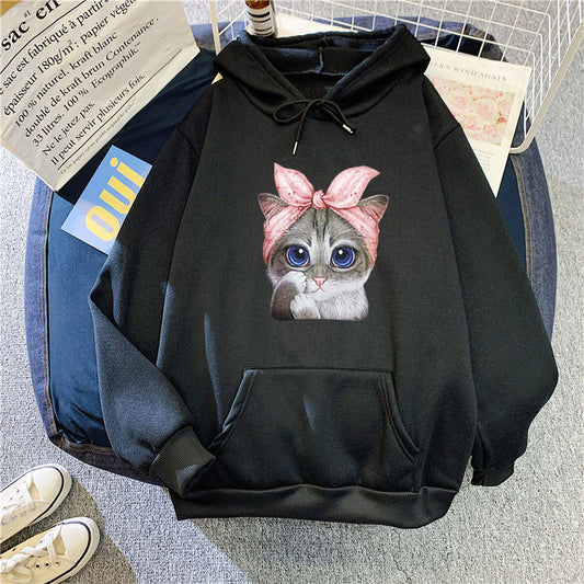 Sudadera Hoodie Oversize Polar Estudiante Talla Grande