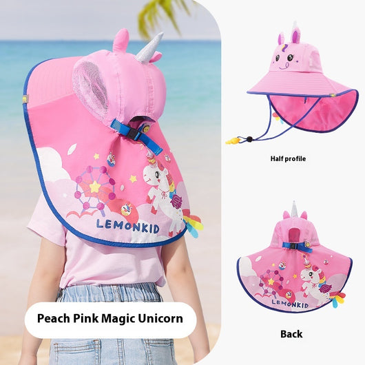 Sombrero de Protección Solar para Niños - Diseño Pescador - Image 11