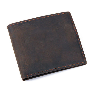 Billetera Vintage para Hombre en Cuero Crazy Horse - Multifuncional - Image 4