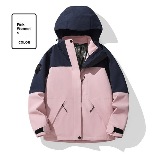 Abrigo Desmontable Impermeable Otoño-Invierno Unisex con Forro Adhesivo - Image 9