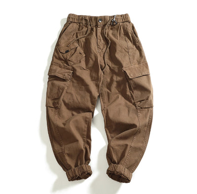 Pantalones Cargo Sueltos con Múltiples Bolsillos y Efecto Desgastado - Image 5