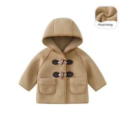 Abrigo de Lana Cálido con Forro Polar para Niños - Image 13