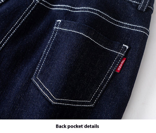 Pantalón Denim Cintura Alta Stretch Pierna Ancha - Image 26