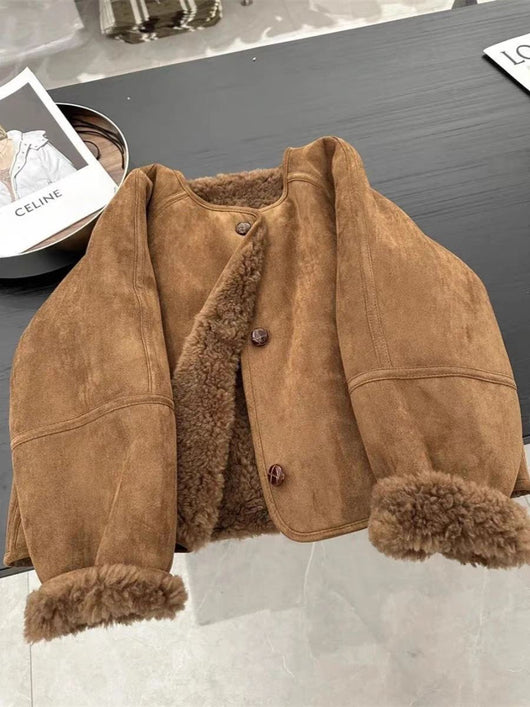 Chaqueta de Polar Estilo Coreano para Mujer - Image 15