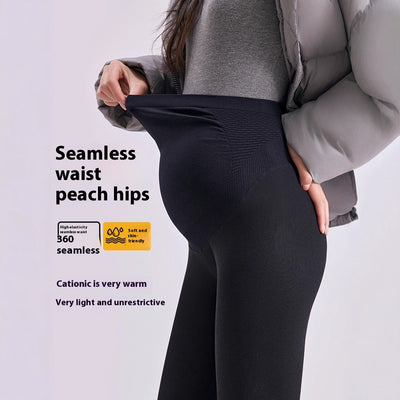 Leggings Térmicos Elásticos para Embarazo Talla Grande - Image 3