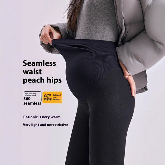 Leggings Térmicos Elásticos para Embarazo Talla Grande - Image 3