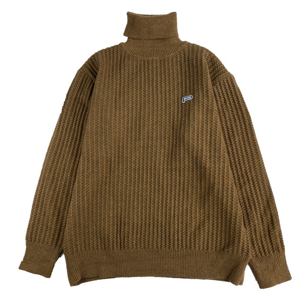 Suéter Cuello Alto Retro Caramelo Estilo Japonés - Image 6