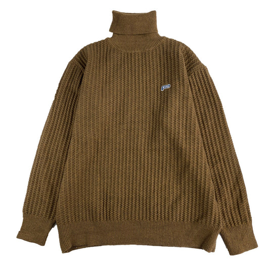 Suéter Cuello Alto Retro Caramelo Estilo Japonés - Image 6