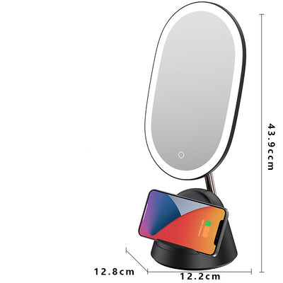 Espejo de Maquillaje LED con Lámpara de Escritorio Multifuncional - Image 9