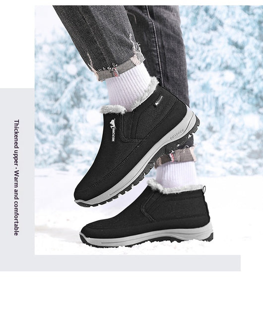 Botas de Nieve para Hombre con Suela Antideslizante y Forro Térmico - Image 9