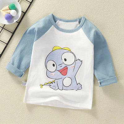 Camiseta de Manga Larga para Niños - Primavera y Otoño - Image 16
