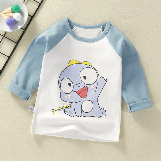 Camiseta de Manga Larga para Niños - Primavera y Otoño - Image 16