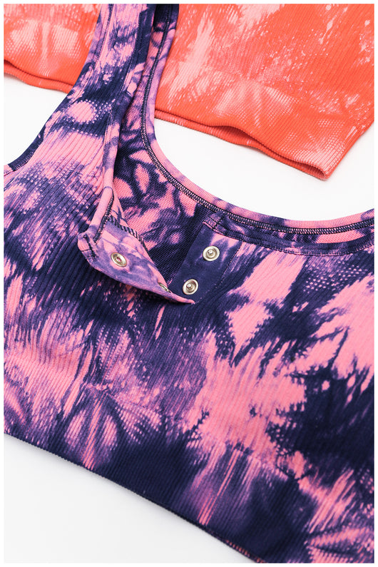 Conjunto Deportivo Mujer con Cuello y Botones Frontales - Image 17