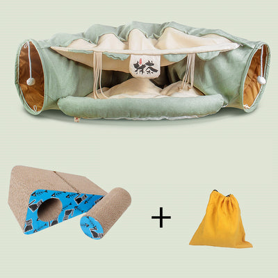 Túnel y Cama para Gatos Cuatro Estaciones - Image 8