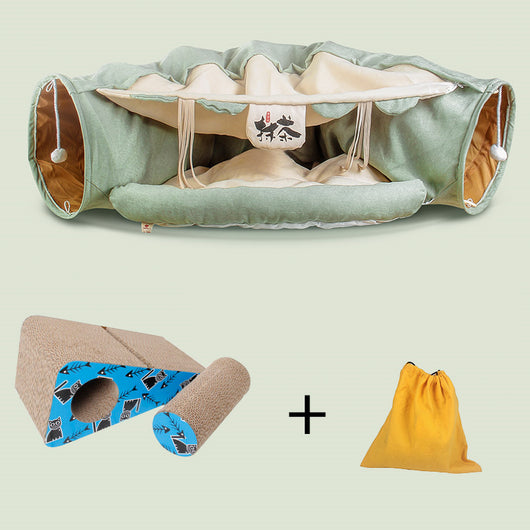 Túnel y Cama para Gatos Cuatro Estaciones - Image 8
