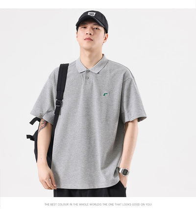 Polo Ejecutivo de Verano con Bordado Elegante para Hombre - Image 9