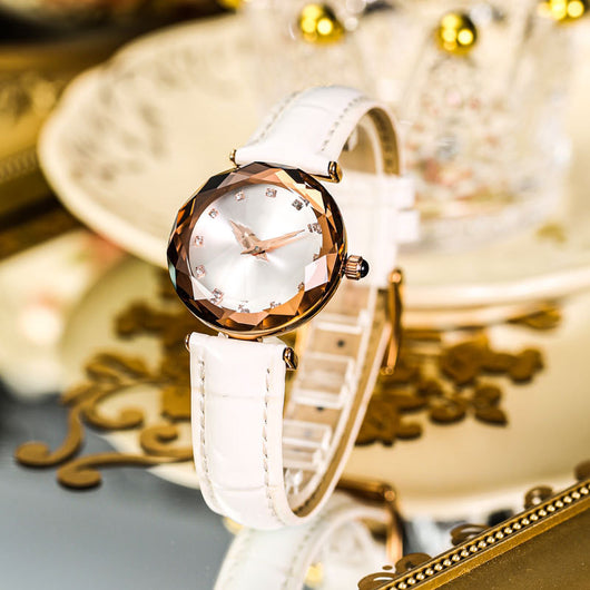 Reloj Elegante para Mujer con Dial Espejo y Correa Ajustable - Image 9