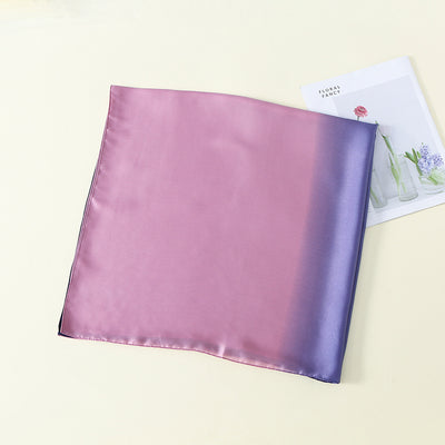 Pañuelo de Seda con Degradado de Colores para Mujer - Image 39