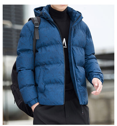 Chaqueta Acolchada de Plumón Grueso para Hombre - Image 27