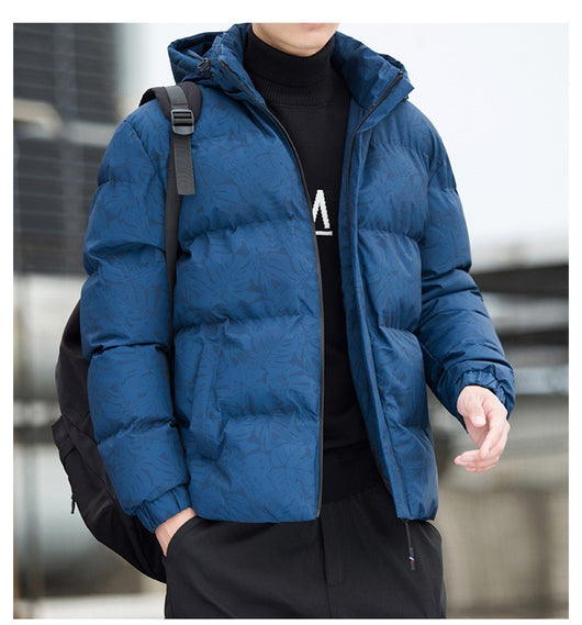 Chaqueta Acolchada de Plumón Grueso para Hombre - Image 27