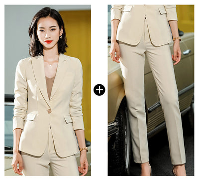 Conjunto de Dos Piezas Profesional para Mujer - Traje Ejecutivo - Image 13