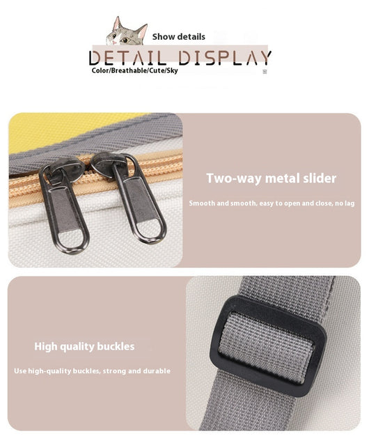Bolsa Transportadora Plegable para Mascotas - Gran Capacidad - Image 18