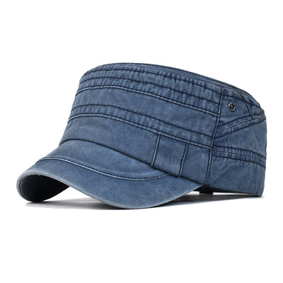 Gorra de Algodón Lavado Puro Color Liso para Hombre - Protección Solar Outdoor - Image 6