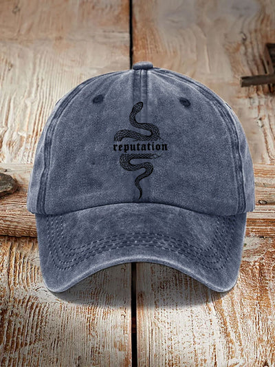 Gorra de Algodón Estampada Efecto Vintage Desgastado para Hombre - Image 22