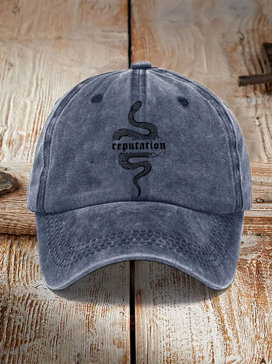 Gorra de Algodón Estampada Efecto Vintage Desgastado para Hombre - Image 22